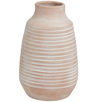 JARRON ACANALADO DE CERAMICA II