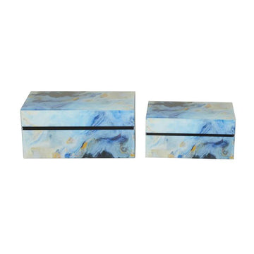 SET DE 2 CAJAS DECORATIVAS VAN GOGH