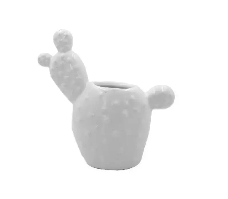 MACETA NOPAL CERAMICA
