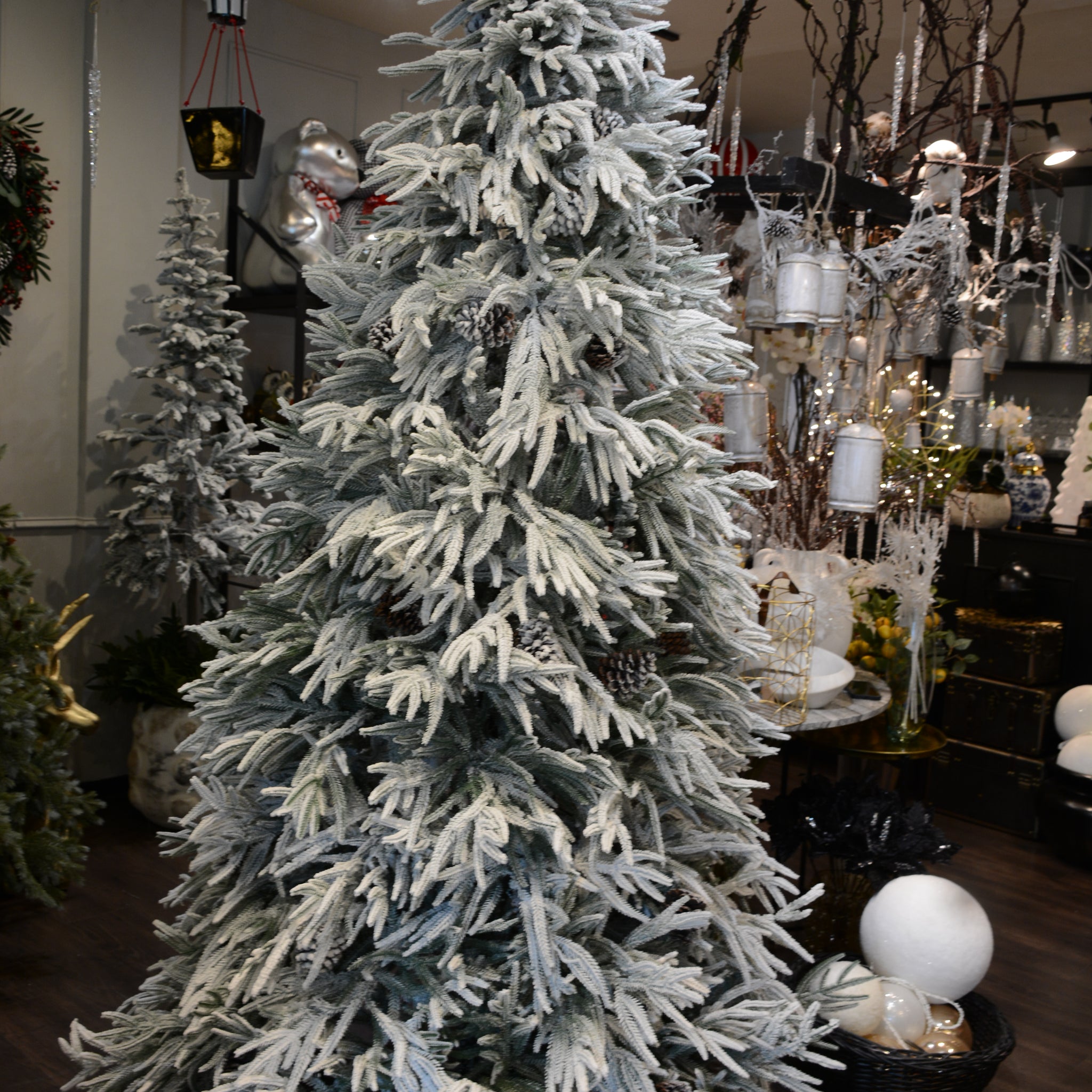árbol nevado Snow 240 cm