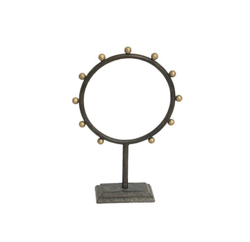 ESCULTURA DECORATIVA CIRCULAR DE METAL NAIROBI CH