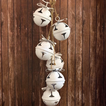 CASCABEL X6 DE METAL BLANCO